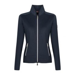 Damska bluza jeździecka z pełnym zamkiem błyskawicznym Fair Play Janessa. Czarne bluzy damskie FAIRPLAY, bez wzorów, bez kaptura. Za 275.00 zł.