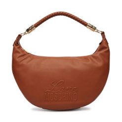 Torebka LOVE MOSCHINO. Brązowe torebki do ręki damskie Love Moschino, bez wzorów, klasyczne, bez dodatków. Za 939.99 zł.