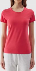 4f T-shirt 4F 4FWSS24TTSHF1161 62S. T-shirty damskie 4f, s, bez wzorów, bez kołnierzyka. Za 44.55 zł.