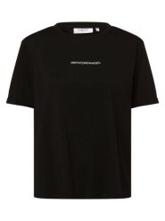 Msch Copenhagen T-shirt Kobiety Bawełna czarny, M/L. Czarne t-shirty damskie MSCH Copenhagen, l, z aplikacjami, z bawełny, bez kołnierzyka. Za 179.95 zł.