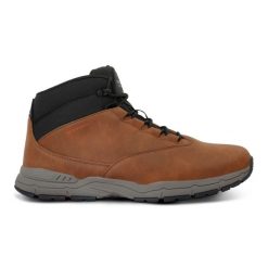 Buty trekkingowe Regatta Denison. Brązowe trekkingi męskie Regatta, trekkingowe. W wyprzedaży za 249.99 zł.