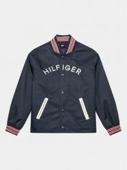 Tommy Hilfiger Kurtka bomber KB0KB08225 Granatowy Regular Fit. Niebieskie kurtki i płaszcze dla chłopców Tommy Hilfiger, bez wzorów, z syntetyku, bez kaptura. Za 519.99 zł.