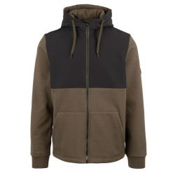 Męska Bluza Z Kapturem Critch Z Pełnym Zamkiem Błyskawicznym. Zielone bluzy męskie Trespass, l, bez wzorów, z bawełny, z kapturem. Za 220.99 zł.