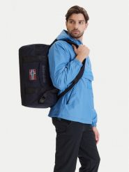 Napapijri Torba Bering Travel Small NP0A88UL1761 Granatowy. Niebieskie torby sportowe męskie Napapijri, bez wzorów, z materiału. Za 579.99 zł.
