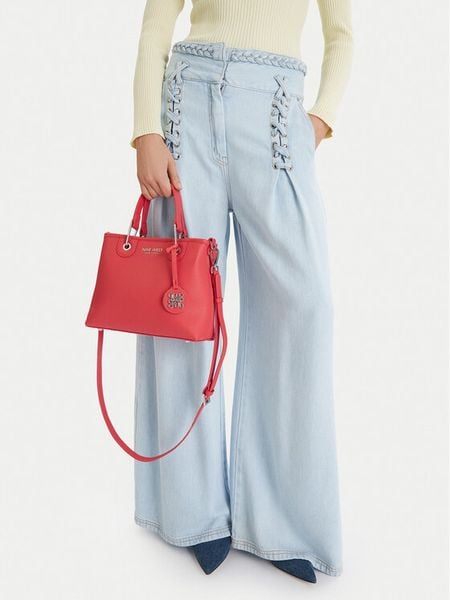 Nine West Torebka CEO-Madison Muse-LDA8337 Koralowy. Pomarańczowe torebki do ręki damskie Nine West, bez wzorów, bez dodatków. Za 249.99 zł.