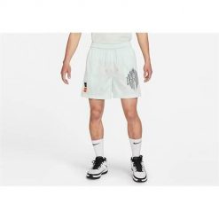 Spodnie koszykarskie męskie Nike Kd Mesh. Białe krótkie spodenki sportowe męskie Nike, m, bez wzorów, z meshu, do koszykówki. Za 336.00 zł.