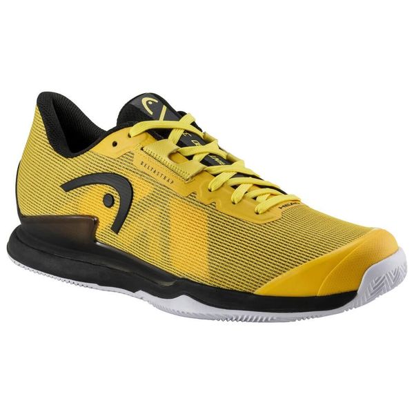 Buty tenisowe męskie Head Sprint Pro 3,5 Clay. Czarne buty sportowe męskie Head, bez zapięcia, do biegania. Za 569.00 zł.