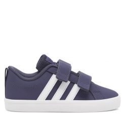 Sneakersy adidas. Niebieskie trampki i tenisówki chłopięce Adidas, bez wzorów, bez zapięcia. Za 149.99 zł.