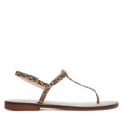 Sandały REPLAY. Brązowe sandały damskie Replay, bez wzorów, bez obcasa, na płaskiej podeszwie, bez zapięcia. Za 439.99 zł.