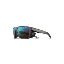 Okulary turystyczne w góry JULBO SHIELD czarne fotochrom kat.2-4. Czarne okulary przeciwsłoneczne męskie Julbo, prostokątne. Za 709.99 zł.