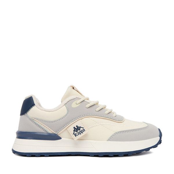 Sneakersy Kappa. Szare trampki i tenisówki chłopięce Kappa, bez wzorów, bez zapięcia. Za 159.99 zł.