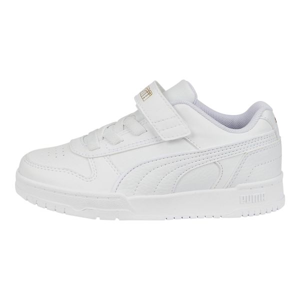 Buty Chłopak Puma Rbd Game biały. Białe buty sportowe chłopięce Puma, bez wzorów, bez zapięcia, trekkingowe. W wyprzedaży za 228.10 zł.