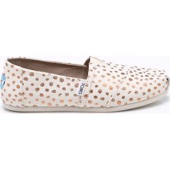 Toms - Espadryle. Szare espadryle damskie Toms, z materiału. W wyprzedaży za 149.90 zł.