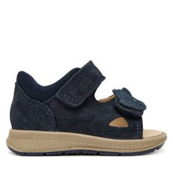 Sandały Primigi. Niebieskie sandały chłopięce Primigi, bez zapięcia. Za 209.99 zł.