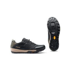 Buty rowerowe MTB męskie NORTHWAVE ROCKIT czarno zielone. Czarne buty sportowe męskie Northwave, bez zapięcia, na fitness i siłownię. Za 459.99 zł.