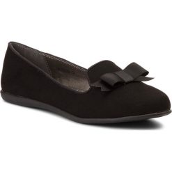 Półbuty NELLI BLU CM170330-13. Czarne półbuty dziewczęce Nelli Blu, bez wzorów, z materiału, bez zapięcia. Za 49.99 zł.