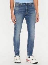 Tommy Jeans Jeansy Simon DM0DM20548 Niebieski Skinny Fit. Niebieskie jeansy męskie Tommy Jeans. Za 259.99 zł.