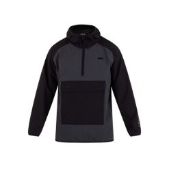 Bluza z kapturem Hurley Phantom+ Packable Anorak Ii. Szare bluzy męskie Hurley, l, bez wzorów, ze skóry, z kapturem. Za 478.15 zł.