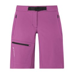 Szorty damskie VAUDE Badile. Czerwone szorty sportowe damskie Vaude, na lato, bez wzorów, sportowe, trekkingowe. Za 425.90 zł.