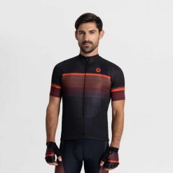 Koszulka rowerowa męska Rogelli Hero II. Brązowe koszulki sportowe męskie Rogelli, m, bez wzorów, bez kołnierzyka, bez ramiączek, rowerowe. Za 345.00 zł.
