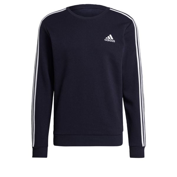 Bluza męska adidas Essentials Sweatshirt. Białe bluzy męskie Adidas, m, bez wzorów, z bawełny, bez kaptura. Za 189.99 zł.