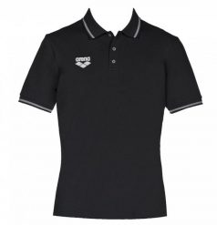Arena TL S/S POLO BLACK 1D34550 XS. Czarne koszulki polo męskie Arena, m, bez wzorów, bez ramiączek. Za 58.79 zł.