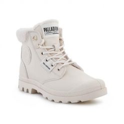 Buty do chodzenia damskie Palladium Pampa Hi Snow Warm. Brązowe obuwie sportowe damskie Palladium, bez wzorów, z materiału, trekkingowe. Za 685.00 zł.