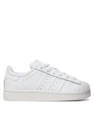 Adidas Sneakersy Superstar II C JH9982 Biały. Białe buty sportowe dziewczęce Adidas, bez wzorów, ze skóry, bez zapięcia. Za 299.99 zł.