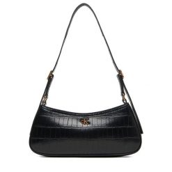 Torebka Calvin Klein. Czarne torebki do ręki damskie Calvin Klein, bez wzorów, klasyczne, bez dodatków. Za 339.99 zł.