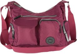 Burgundowa torba na ramię New Rebels Crincle Topzin. Czerwone torby na ramię damskie Erima, bez wzorów, z poliesteru, bez dodatków. Za 156.99 zł.