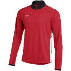 Bluza męska Nike Dri-Fit Academy 25 Drill Top. Czerwone bluzy męskie Nike, m, bez wzorów, z poliesteru, bez kaptura. Za 141.99 zł.