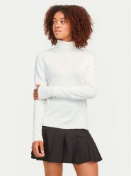 JJXX Golf Ada 12258813 Biały Slim Fit. Białe swetry damskie JJXX, xs, bez wzorów, z wiskozy, bez kołnierzyka, bez ramiączek, bez kaptura. Za 69.99 zł.