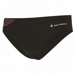 Męskie kąpielówki KENT. Czarne kąpielówki męskie Aqua Sphere, m, bez wzorów, z elastanu, długie, na fitness i siłownię. Za 93.55 zł.