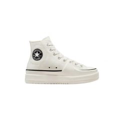 Buty Converse Chuck Taylor All Star Construct Białe. Białe trampki i tenisówki damskie Converse, bez wzorów, eleganckie, bez zapięcia. Za 404.25 zł.