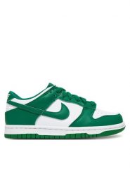 Nike Sneakersy Dunk Low (GS) FB9109 114 Zielony. Zielone buty sportowe dziewczęce Nike, bez wzorów, ze skóry, bez zapięcia. Za 379.99 zł.