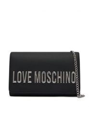 LOVE MOSCHINO Torebka JC4103PP1PKD000B Czarny. Czarne torebki do ręki damskie Love Moschino, bez wzorów, ze skóry, wizytowe, bez dodatków. Za 699.99 zł.