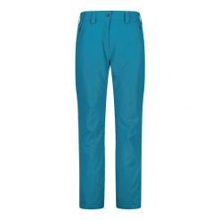 Spodnie narciarskie dla kobiet CMP. Niebieskie spodnie snowboardowe damskie CMP, s, bez wzorów, sportowe, narciarskie. Za 439.99 zł.