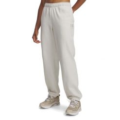 Spodnie Under Armour Ua Icon Vida Flc Jogger Damskie. Białe spodnie sportowe damskie Under Armour, l, bez wzorów, z bawełny. Za 376.99 zł.