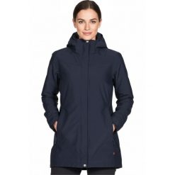 Kurtka trekkingowa damska Vaude Idris 3w1 Parka II. Niebieskie kurtki damskie Vaude, bez wzorów, z kapturem. W wyprzedaży za 574.00 zł.