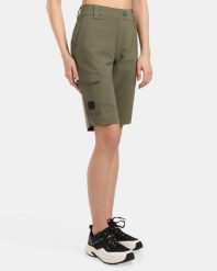 Damskie szorty outdoorowe Kilpi SYLANE-W. Zielone szorty damskie Kilpi, bez wzorów, z materiału. Za 292.95 zł.