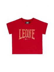 Bluza z bawełna na czas wolny na co dzień. Białe bluzy damskie LEONE 1947 APPAREL, bez wzorów, z bawełny, bez kaptura. Za 109.46 zł.