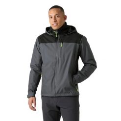 Kurtka z kapturem Helly Hansen Crew 2. Szare kurtki męskie Helly Hansen, s, bez wzorów, z materiału, z kapturem. Za 818.00 zł.