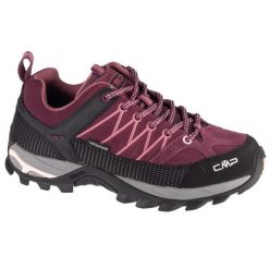 Buty Cmp Rigel Low Wp 3Q13246-H910 czarne. Czarne obuwie sportowe damskie bez wzorów, z syntetyku. Za 579.48 zł.