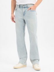 True Religion Dżinsy o prostym kroju - Ricky Mężczyźni Bawełna niebieski, 33-34. Niebieskie jeansy męskie True Religion. Za 279.95 zł.