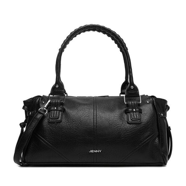 Torebka JENNY. Czarne torebki do ręki damskie Jenny, bez wzorów, klasyczne, bez dodatków. Za 169.99 zł.