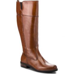 Kozaki TAMARIS - 1-25542-21 Cuoio 455. Brązowe kozaki damskie Tamaris, z materiału. Za 399.90 zł.