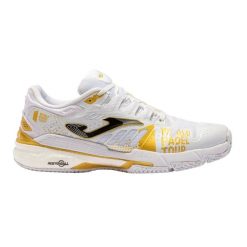 Buty do Padla dla dorosłych Joma Slam World Tour. Białe obuwie sportowe damskie Joma, bez wzorów, z gumy, tenisowe. Za 535.50 zł.