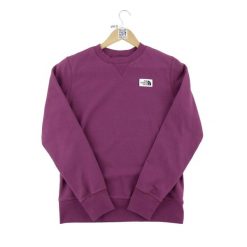 The North Face Bluza damska. Fioletowe bluzy sportowe damskie The North Face, l, bez wzorów, bez kaptura, na fitness i siłownię. Za 127.76 zł.