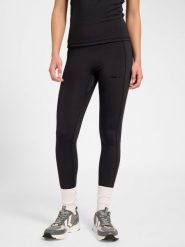 Damskie legginsy Hummel Prima. Czarne legginsy damskie Hummel, l, bez wzorów, z materiału, na fitness i siłownię. Za 242.50 zł.