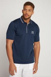 Męska Funkcyjna koszulka polo tenis rękaw 1/2 QuickDry. Niebieskie koszulki sportowe męskie JAY-PI, m, bez wzorów, z dżerseju, bez kołnierzyka, bez ramiączek, tenisowe. Za 239.99 zł.
